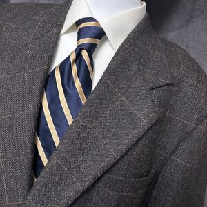 Vintage Private Line Sport Coat‎ 46L Gray Alpaca Lanifico Di Pray Tweed Blazer